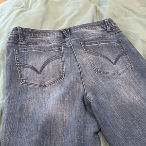 Wit & Wisdom Blue Straight Leg Jeans size 12